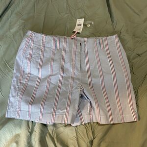 NWT vineyard vines 5” everyday shorts Nicholas striped - bimini blue